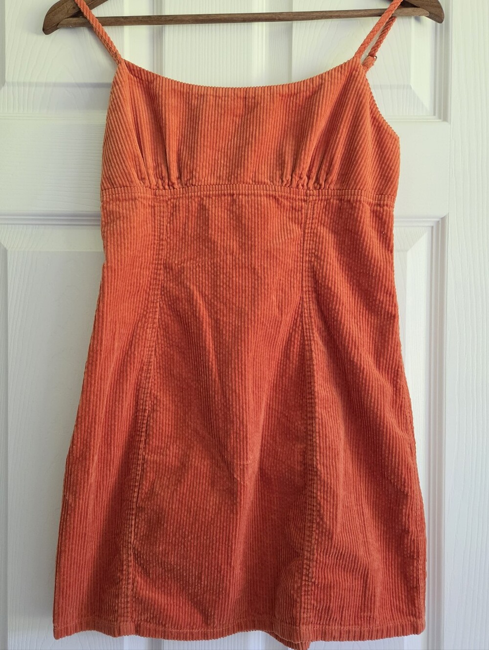 Wild Fable Target Orange Corduroy Mini Dress XS